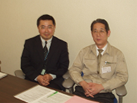 千葉貴一さん（左）と野口久夫さん（右）のお写真