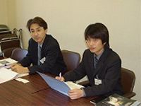 黒田勝さんと近藤光彦さんのお写真