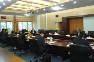 韓国エネルギー技術研究院（KIER）院長との懇談の模様（写真）