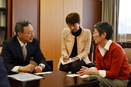 ファン・チュンギ韓国知識経済部知識経済研究開発戦略企画団長の表敬訪問（写真）