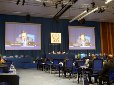 IAEA総会の様子　写真