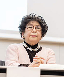 冨安 兆子 高齢社会をよくする北九州女性の会代表