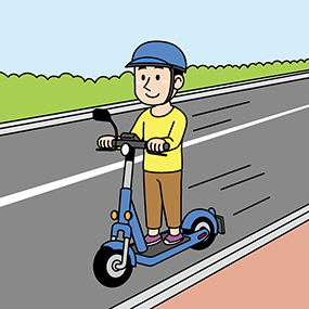 交通安全イラスト集 010 車両関係イラスト 交通安全対策 内閣府