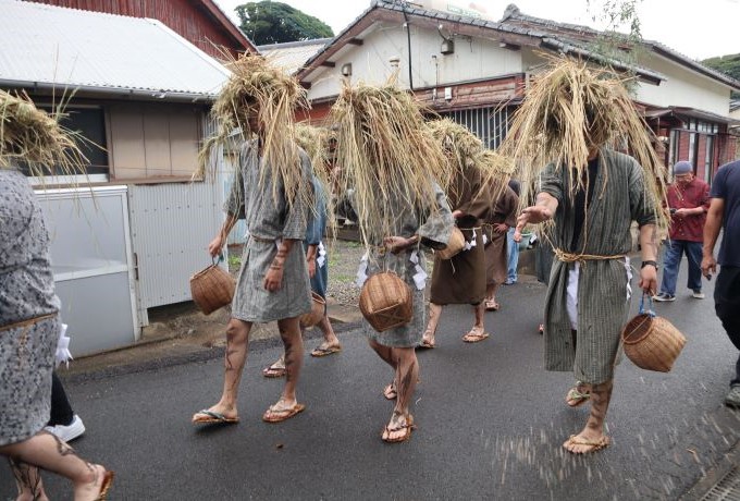 大宝郷の砂打ち