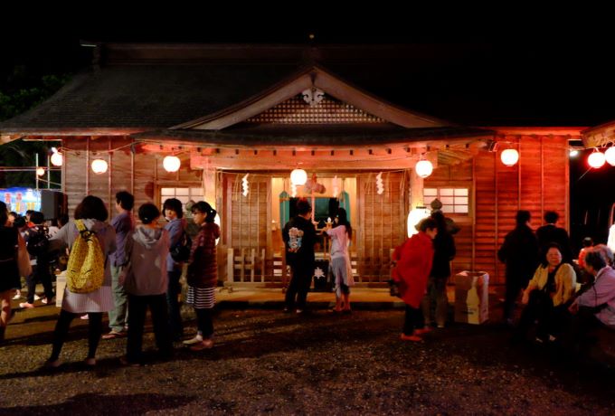 優婆夷宝明神社例祭