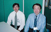 寺内顕さん（左）と鈴木幸夫さん（右）のお写真