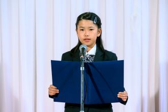 田中 海凪 挨拶写真